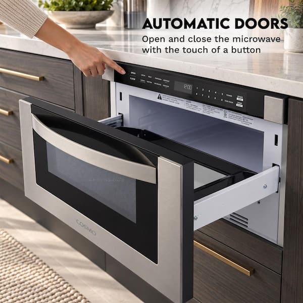 cosmo3567ページ Cosmo 24 in. Haven Collection 1.2 cu. ft. Built-in Microwave