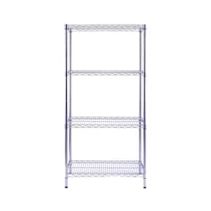 4 Tier Commercial Chrome Shelving Unit 18 in. x 30 in. x 59 in.