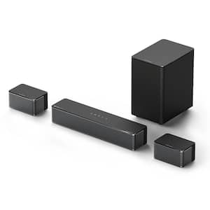 5.1 Dolby Atmos Sound Bar, Peak Power 410W, 3D Surround Sound System for TV with Subwoofer, Adjustable Surround and Bass