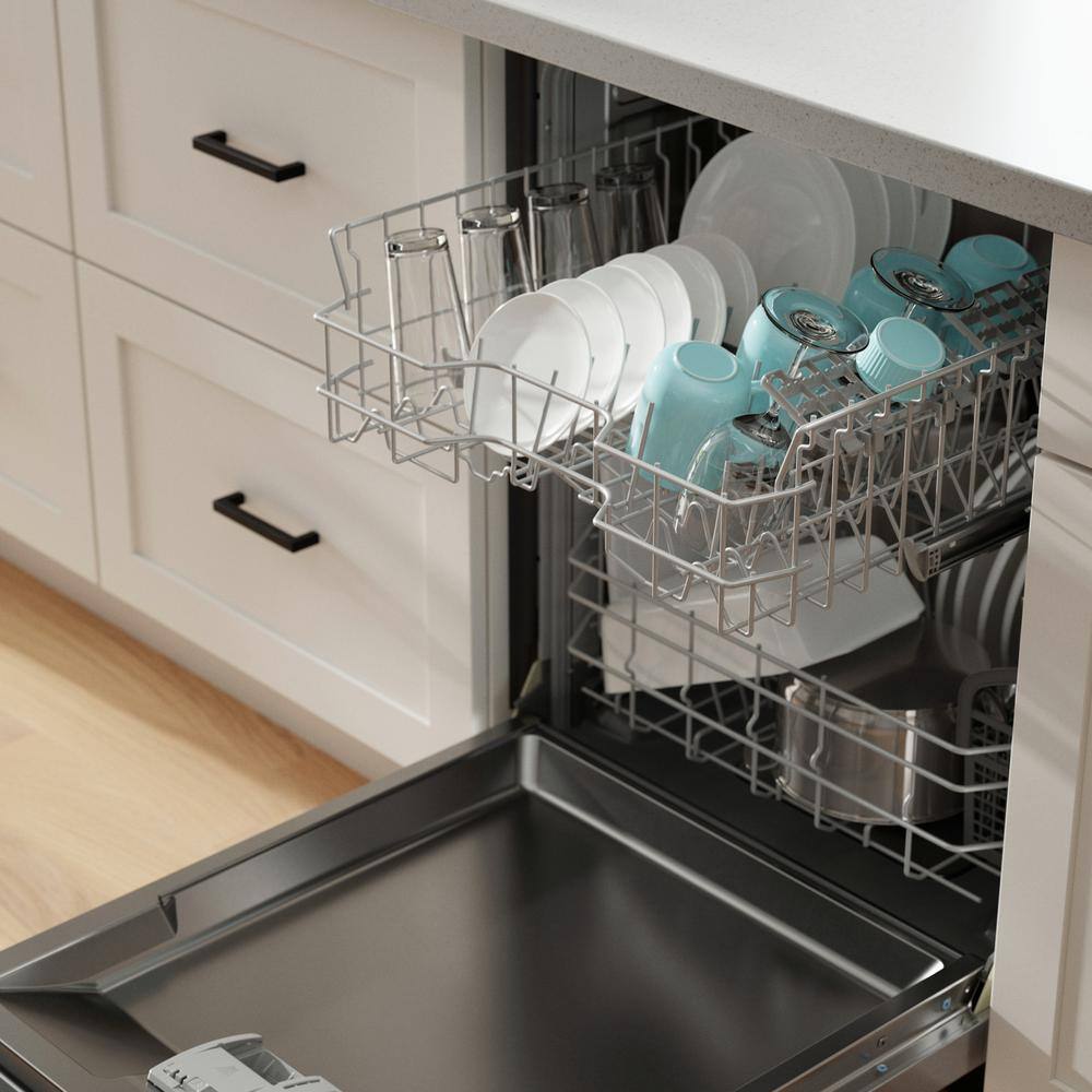 24" Stainless Steel Front Control Built-In Dishwasher