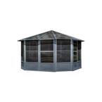 Florence Solarium 12 ft. x 12 ft. in Slate