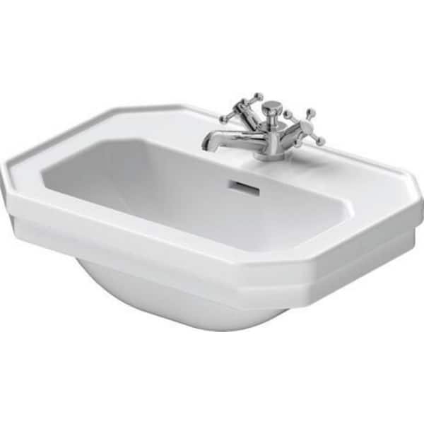 1930 Series 7.625 in. Bathroom Sink in White Ceramic