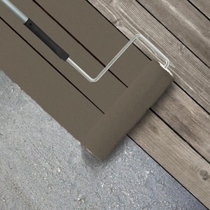 1 gal. #N320-6 Arrowhead Textured Low-Lustre Enamel Interior/Exterior Porch and Patio Anti-Slip Floor Paint