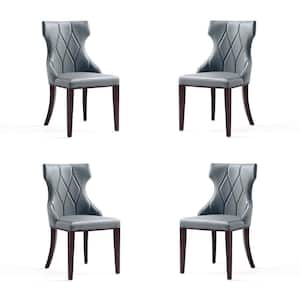 Reine Pebble Faux Leather Dining Chair (Set of 4)