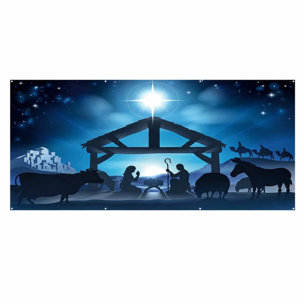 Halloween Garage Door Cover Banner 7 ft x 16 ft Polyester Outdoor Backdrop for Yard and Party Decor Display price history on PriceWatchPro