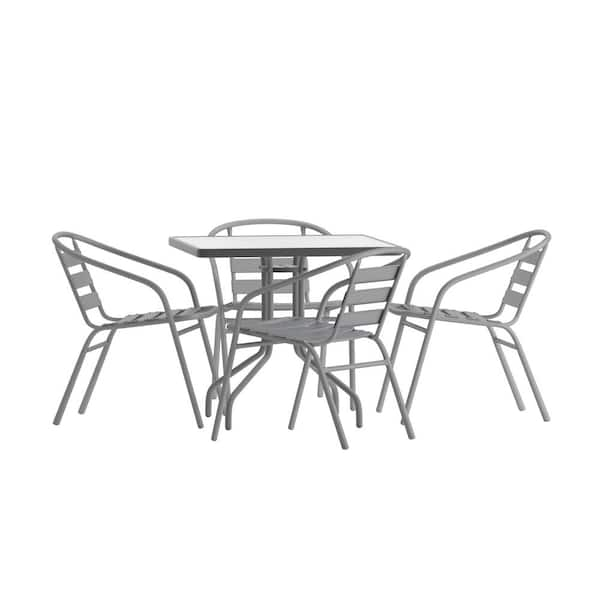 Carnegy Avenue 5-Piece Square Outdoor Dining Set