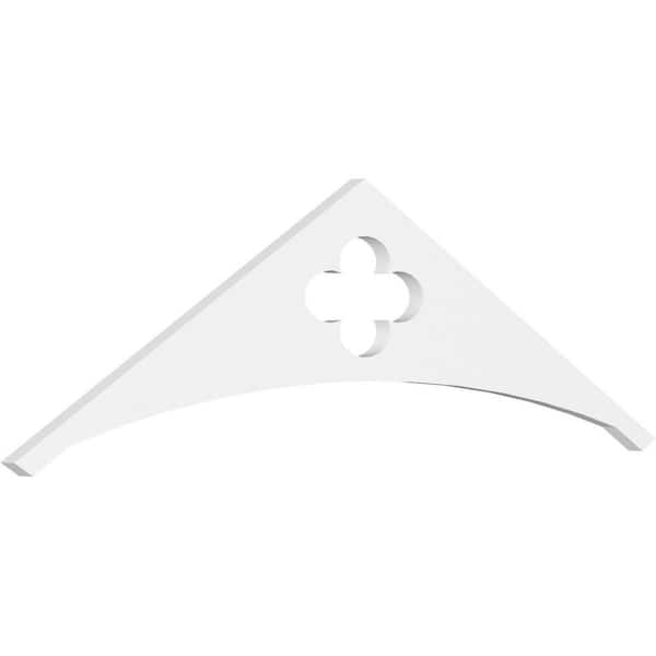 Ekena Millwork Turner 1 in. D x 14 in. W x 48 in. L Signature Urethane Gable Pediment