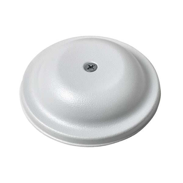 Oatey 4 in. Plastic Bell Cleanout Cover Plate in White