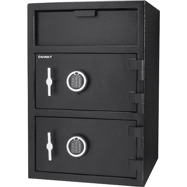 Digital Keypad 2 Lock Depository Safe 1.6/2 cu. ft.