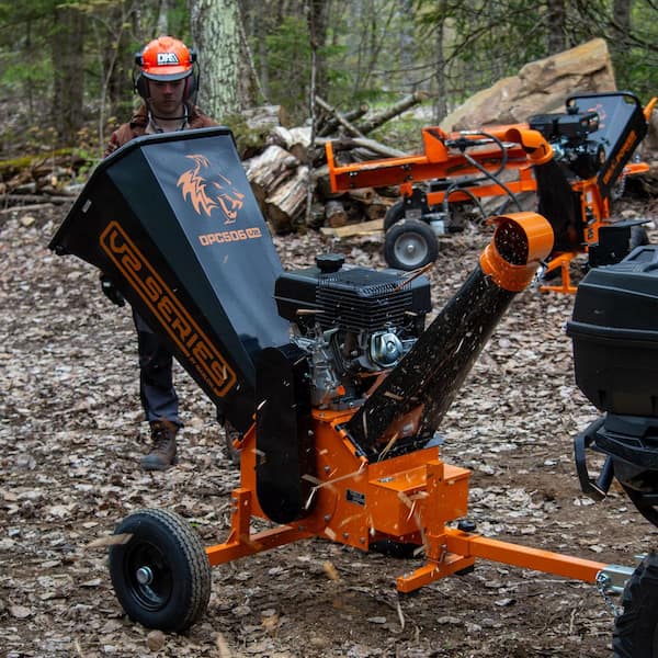 DK2 V2 Series 6 in. 15 HP 420 cc Gas Powered Wood Chipper Shredder