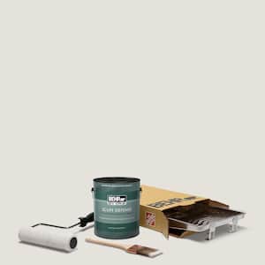 1 gal. #PPU18-08 Painters White Extra Durable Semi-Gloss Enamel Int. Paint & 5-Piece Wooster Set All-in-One Project Kit