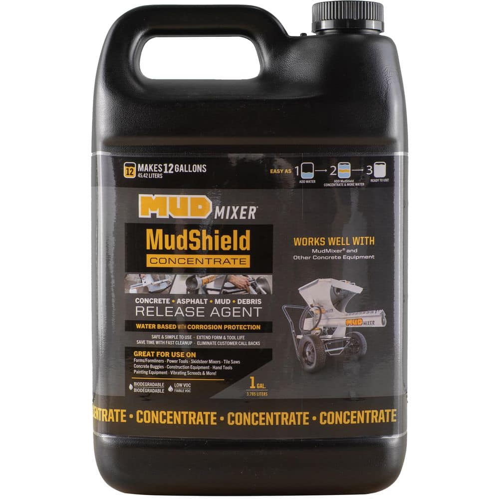 MudShield 1 gal. Concentrate-Industrial-Grade Concrete Release and Anti-Corrosion Shield-Makes 12 gal. price history on PriceWatchPro