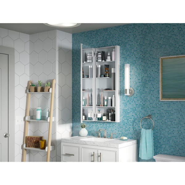 KOHLER Maxstow 15 in. x 40 in. Frameless Surface-Mount Aluminum