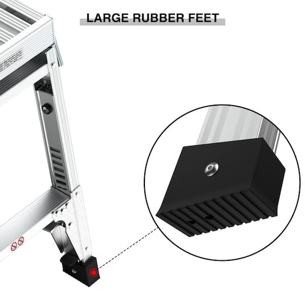 Misopily 3 .25 ft. Aluminum Folding Portable Work Platform