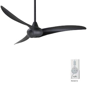 Wave 52 in. Indoor Coal Ceiling Fan with Remote Control