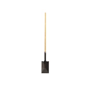 48 in. Wood Handle Square Point Garden Spade