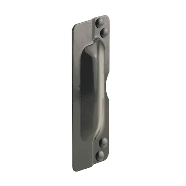 Prime-Line 3 in. x 11 in. Steel Painted Bronze Outswing Latch Guard