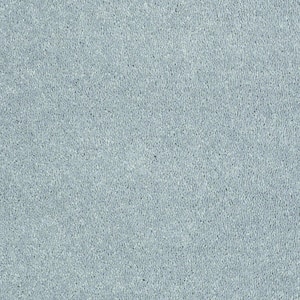 Brave Soul I - Atmospheric - Blue 34.7 oz. Polyester Texture Installed Carpet