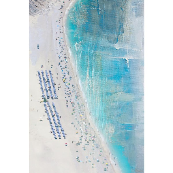 Unbranded 18 in. H x 12 in. W "The Coast" by Parvez Taj Printed Canvas Wall Art