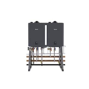 TRS Interior Free Standing 3-Unit Tankless Water Heater System