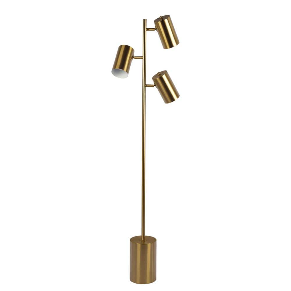 60 in. Black Modern 1-Light Smart 1-Way (On/Off) Standard Floor Lamp for Living Room with Rattan Drum Shade price history on PriceWatchPro
