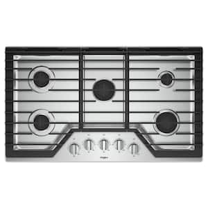 Cosmo 36 in. Gas Cooktop in Stainless Steel with 6 Burners COS-GRT366 - The  Home Depot