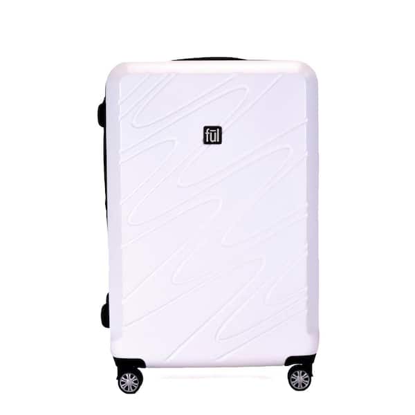 Ful Scribble 29 in. Expandable Spinner Rolling Luggage Suitcase