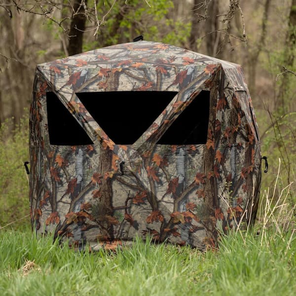 Hunting Doghouse Ground Blind Camo Hunting Tent Deer Outdoors Hide NEW 