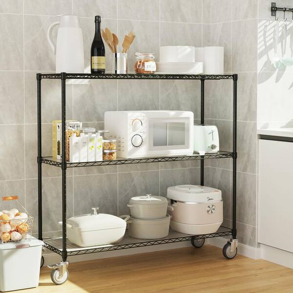 3-Shelf Adjustable, Heavy Duty store Storage