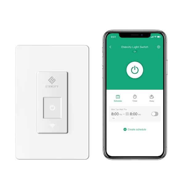 Smart Plug by Etekcity, Works with Alexa and Google Home, 15A