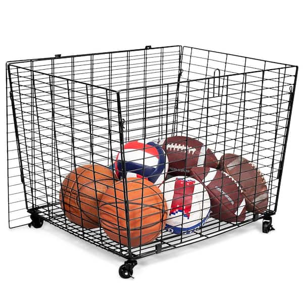 Galvanized Basket, Heavy-Duty Steel