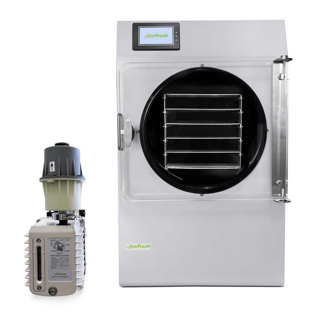5-Tray Silver Aluminum Freeze Dryer with Starter Kit