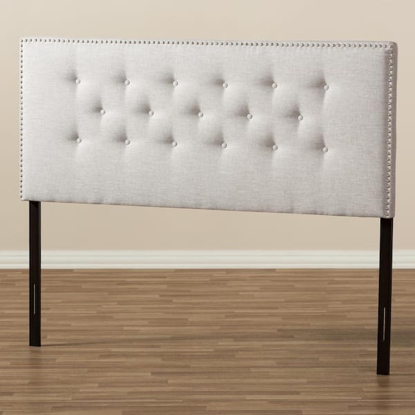 Baxton Studio Windsor Beige Full Headboard 28862 7747 HD The