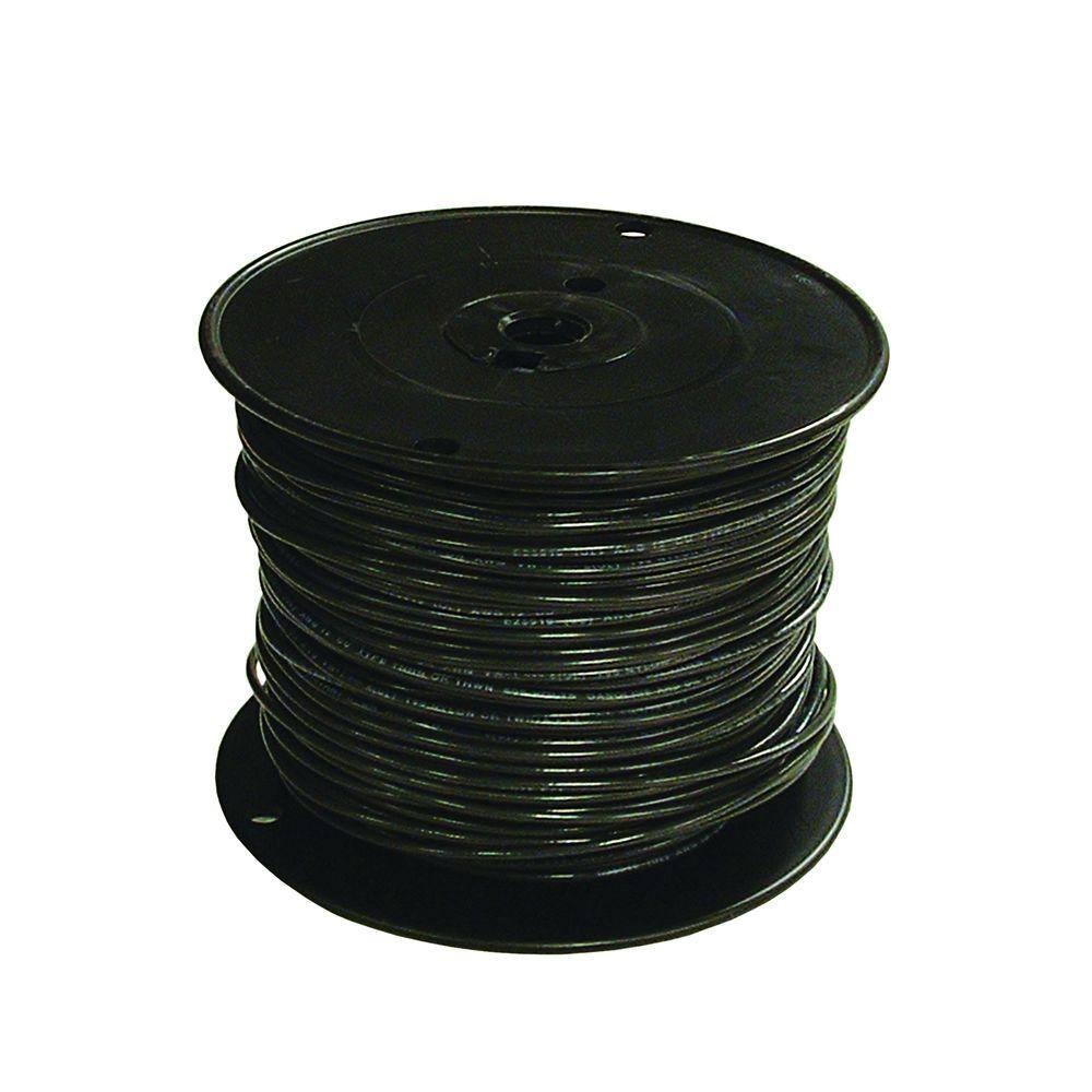 16 GAUGE WIRE BLACK 500 FT ON A SPOOL PRIMARY AWG STRANDED COPPER POWER MTW