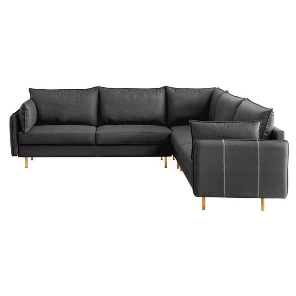 Exclusive Leather Upholstery Corner L-shape Sofa Milwaukee