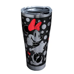 Disney Silver Minnie 30 oz. Stainless Steel Tumbler with Lid