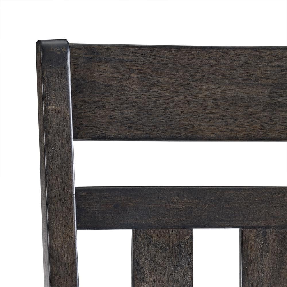 Hayden Slate and Cream 9-Piece Wood Dining Set