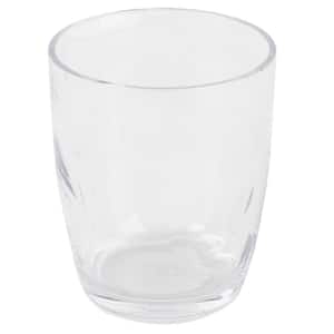 By Chrissy Teigen 15 oz. Clear Plastic Debossed Double Old Fashion Cup