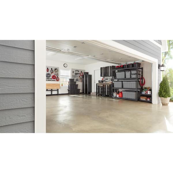 Husky Stackable Garage Storage Bin (5 in. H x 11 in. W x 11 in. D