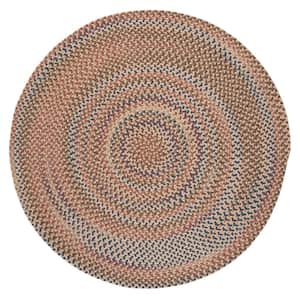 Cedar Cove Natural 3 ft. x 3 ft. Cabin Round Accent Rug