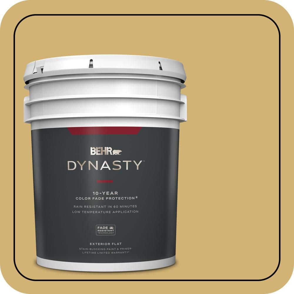 5 gal. #M320-5 Dried Chamomile Flat Exterior Stain-Blocking Paint & Primer price history on PriceWatchPro