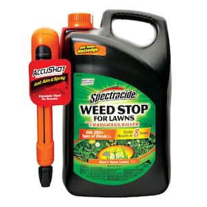 Weed Stop 1.3 gal. Ready-to-Use Accushot with Crabgrass Killer