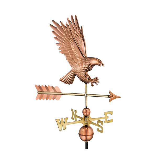 Good Directions American Bald Eagle Weathervane - Pure Copper
