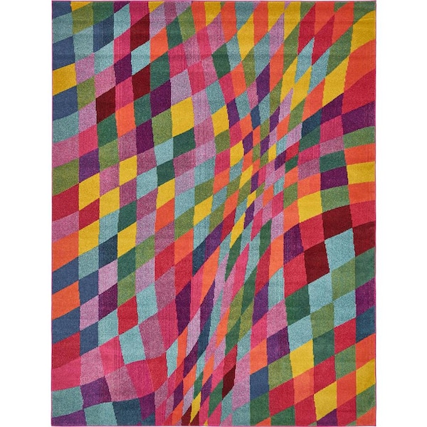 Unique Loom Estrella Horta Multi 8' 0 x 10' 0 Area Rug