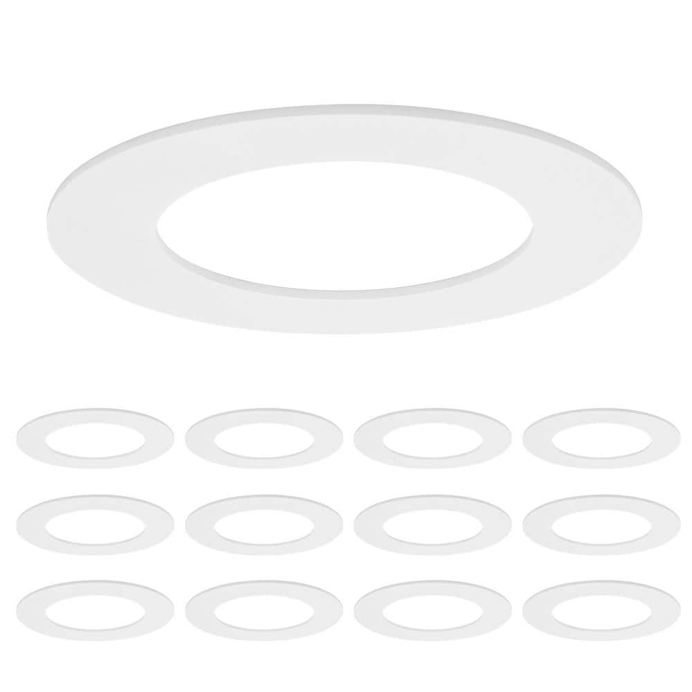 Maxxima 4 in. Goof Rings for Recessed Lights, Can or Canless