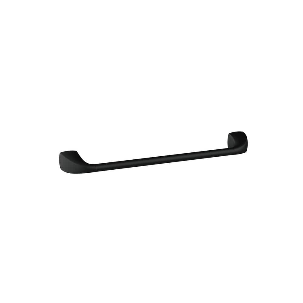Gilde 18 in. Wall Mounted Towel Bar in Satin Black price history on PriceWatchPro