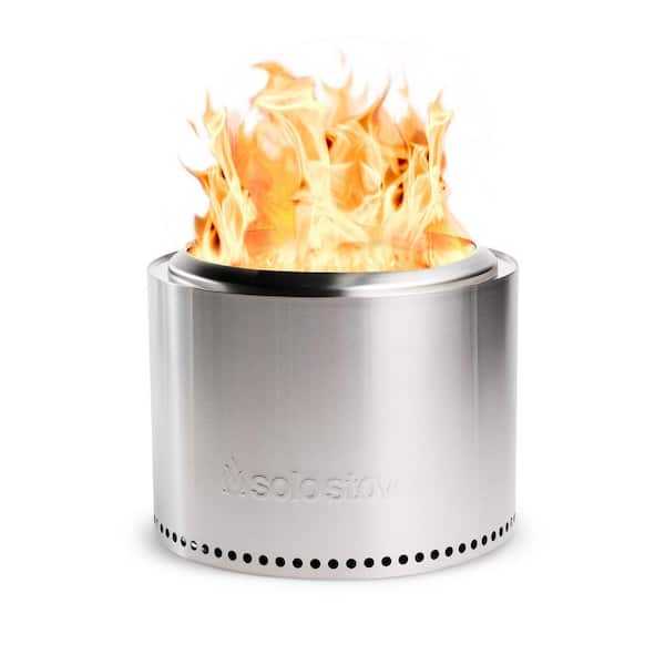 Solo Stove Bonfire 2.0 in.,19.5 in. x 14 in. Outdoor Stainless Steel ...
