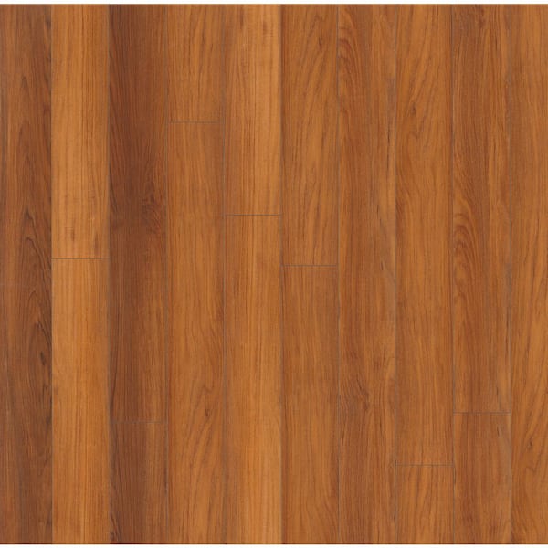Bear Hollow Brown Gunstock Oak 22 MIL x 5 in. W x 48 in.L Waterproof Click Lock Luxury Vinyl Flooring(18.33 sq.ft./Case)