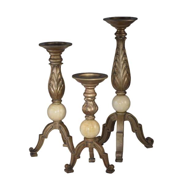Unbranded 10 in. Rutherford Candle Holder Set