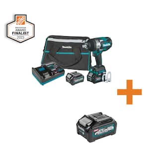 40V Max XGT Brushless Cordless 4-Speed High-Torque 3/4 in. Impact Wrench Kit (2.5Ah) with bonus XGT 4.0Ah Battery